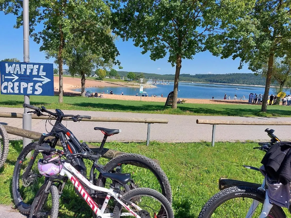アパート Ferienwohnung Brombachsee Ankerplatz Mit Sauna Bei Juliane Und Klaus プラインフェルト ドイツ